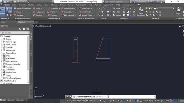 Add Codes & Shapes in Polyline Subassembly in Civil 3D | AutoCAD Civil 3D in Hindi & Urdu | PART-86 смотреть онлайн