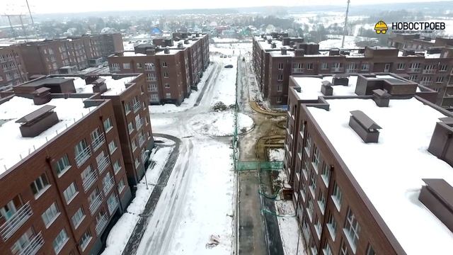 Аэросъемка ЖК "ЗаМитино", 08.03.2017 смотреть онлайн