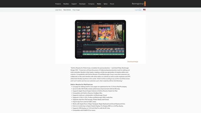 Everything You Need To Know About DaVinci Resolve For IPad