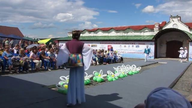 Льняная палитра-2016.№ 25.Театр моды "Василиса"(ГБПОУ МОСКВА)-коллекция "Диво-дивное". смотреть онлайн