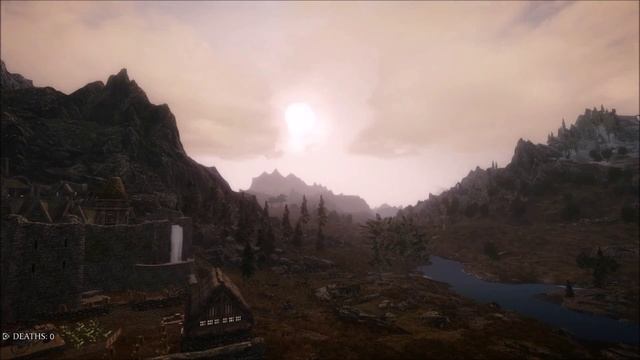 Seasons of Skyrim - Light mountains fix applied смотреть онлайн