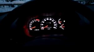 Пересвет приборной панели Hyundai Accent 2 (MT)