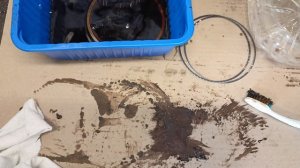 раскоксовка колец азелитом