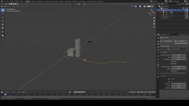 Силовые поля в blender (Forcefield). Часть 2 смотреть онлайн