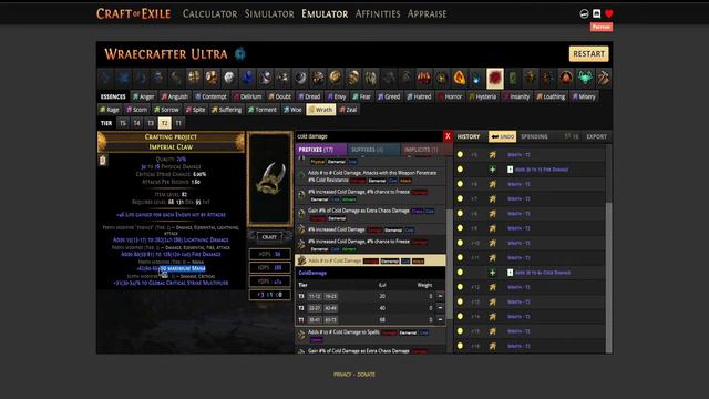How to craft a basic elemental damage Claw! [Pathofexile] 3.20 смотреть онлайн