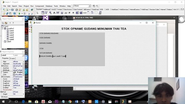 CARA MEMBUAT APLIKASI DATABASE STOK BARANG PADA BORLAND DELPHI 7 смотреть онлайн