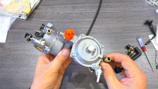 ГАЗОВЫЙ карбюратор на БЕНЗОГЕНЕРАТОР