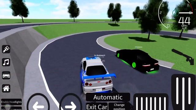 Nizaka Hills Single Lap (TD Nissan Skyline R34) | Roblox Drift Paradise (1080p) смотреть онлайн