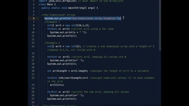 Java Chapter 7: Arrays Presentation - William De Iasi смотреть онлайн