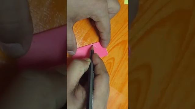 Simple & Beautiful paper heart Border Design for Decor #shorts смотреть онлайн