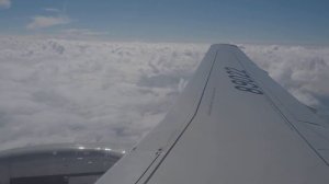 Весь полёт Москва - Алматы на Суперджет 100