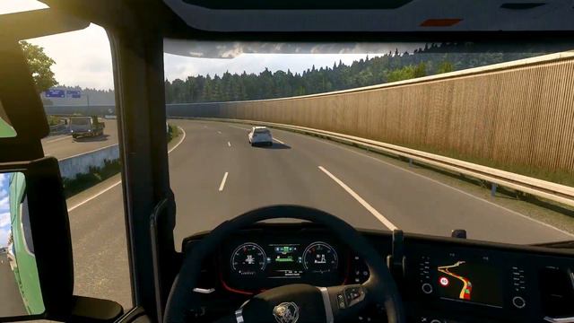 ETS2 1.49 Long Delivery with Scania S High Roof 730hp France to Austria || Euro Truck Simulator 2 смотреть онлайн