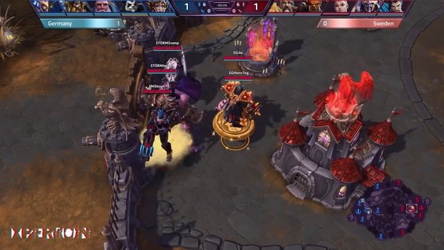 WB Final: Germany vs. Sweden - Nations Cup Finals - Heroes of the Storm смотреть онлайн