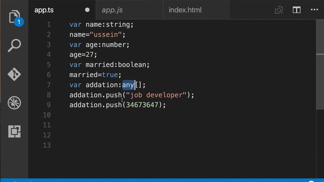 12- TypeScript || Variable Types смотреть онлайн