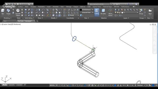 AutoCAD - Tubulação смотреть онлайн
