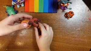 Глэм Рок Фокси из пластилина| FNAF SB| ROYAL лепка