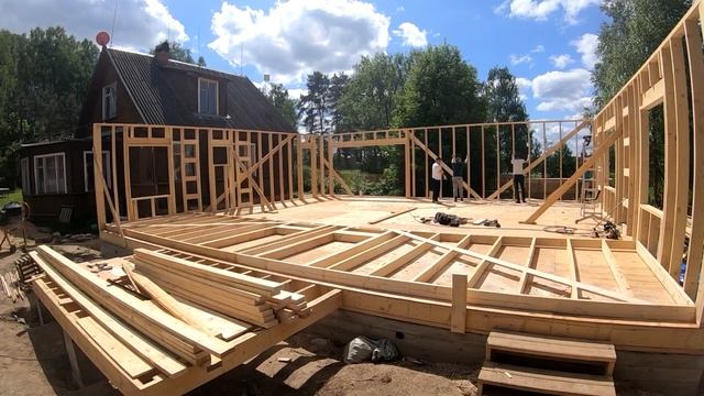 каркасник в одного. внешние стены. окончание смотреть онлайн