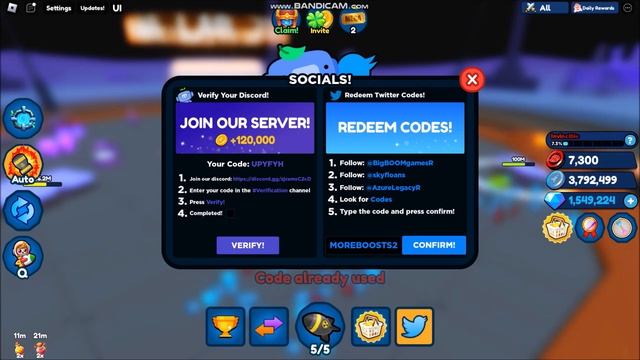 *NEW ADDITIONAL CODES * [? HUGE!] Nuke Simulator! ROBLOX | ALL CODES | April 27, 2023 смотреть онлайн