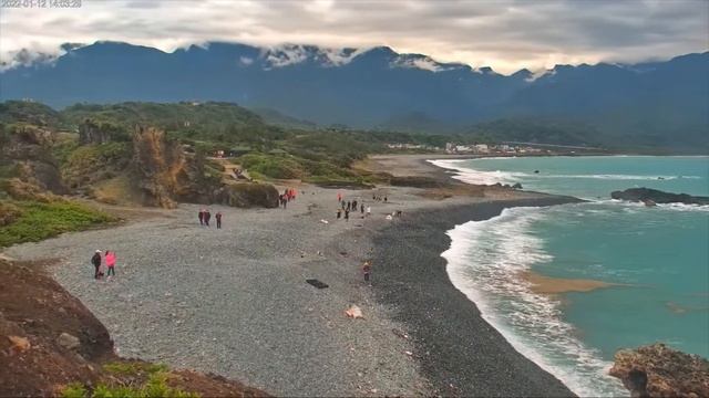 Тайвань, пляж. Драконов мост. смотреть онлайн