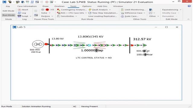 Video during doing simulation/ Task for Lab 5 Transformer power Lost. смотреть онлайн