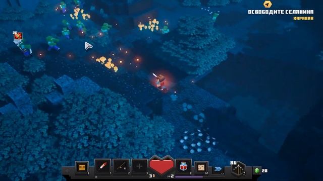 МАЙНКРАФТ 2.0! Я ПОСЛЕДНИЙ ГЕРОЙ! (ПРОХОЖДЕНИЕ MINECRAFT DUNGEONS #1)