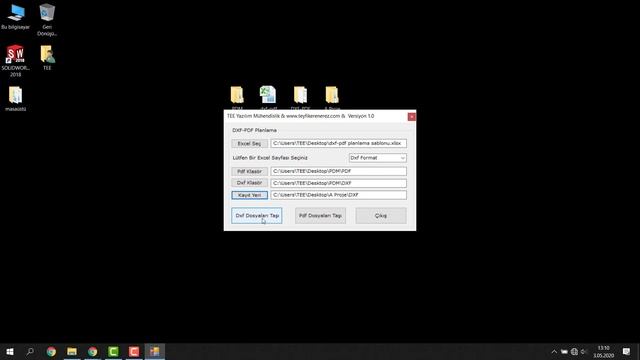 Dxf-Pdf Planlama смотреть онлайн