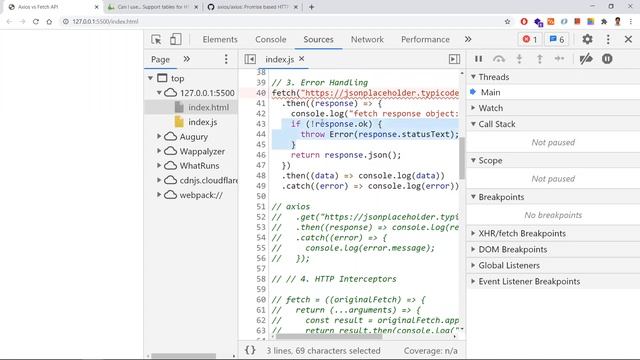 Why JavaScript Developers Should Prefer Axios Over Fetch API ? смотреть онлайн