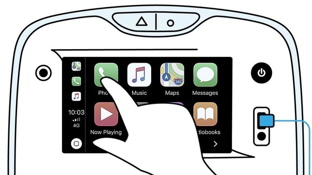 Система Renault Media Nav Evolution с приложением Apple CarPlay смотреть онлайн