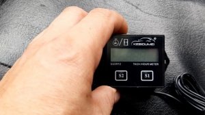 Тахометр с Али Экспресс включение и выключение