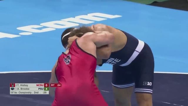 Aaron Brooks V. Trent Hidlay: 2024 NCAA Wrestling Championship (197 Pounds)