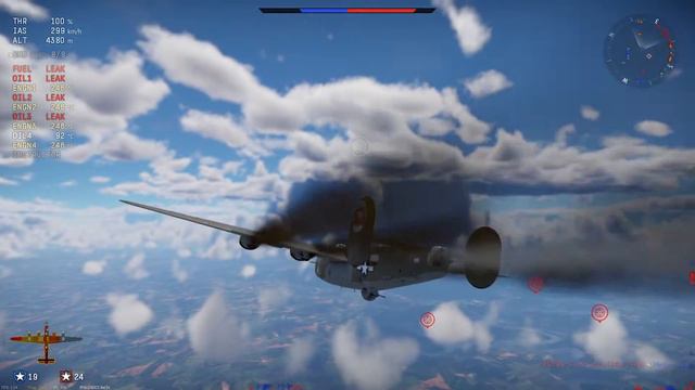 War Thunder | B-24D-25-CO Confrontation Jet Gameplay (No Commentary) смотреть онлайн
