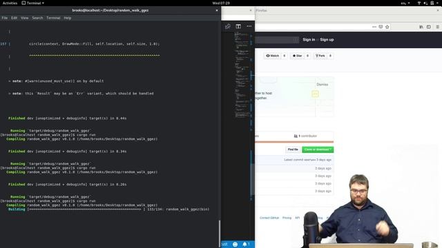 Playing with GGEZ (a game engine for Rustlang) смотреть онлайн