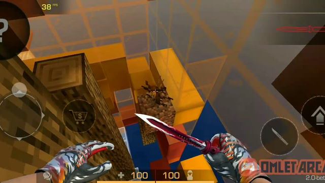 проходим паркур в Stand Knife #standoff2 #so2 #веля #кентапк #тиктак #stand Knife #тантонож