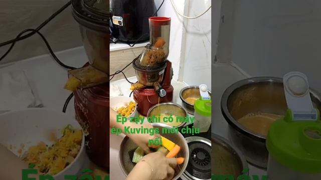 Máy ép Kuvings JSG-641M nội địa Nhật điện 100V смотреть онлайн
