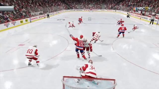 NHL 17 Детройт Против Вашингтон смотреть онлайн