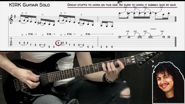 METALLICA - THE GOD THAT FAILED (Guitar cover with TAB | Lesson) смотреть онлайн