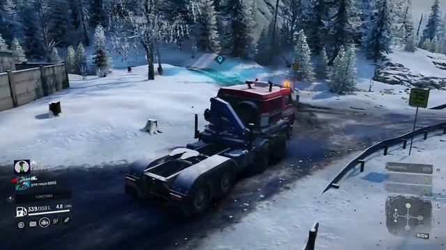 Snowrunner Multiplayer chaos NO1 смотреть онлайн