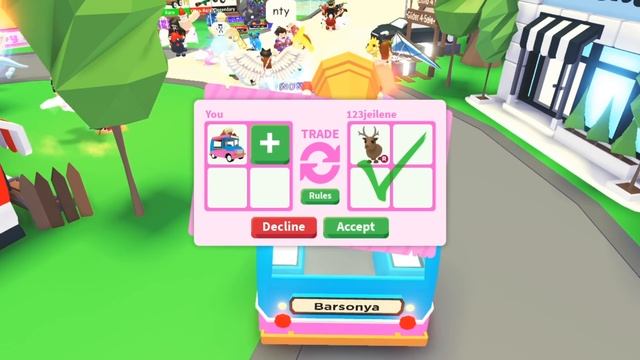 КАК ПОЛУЧИТЬ БЕСПЛАТНО ФУРГОН С МОРОЖЕНЫМ В АДОПТ МИ! трейдим как всегда roblox adopt me смотреть онлайн
