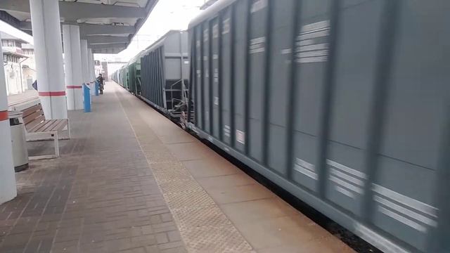 ВЛ10у 207 с хоперками приписан к станции Уфа проходит станцию Кубинка1 и уходит на БМО смотреть онлайн