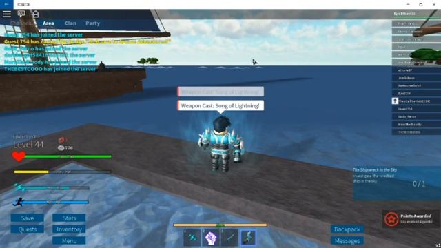 ROBLOX ARCANE ADVENTURES - The Shipwreck and Witch!!! смотреть онлайн