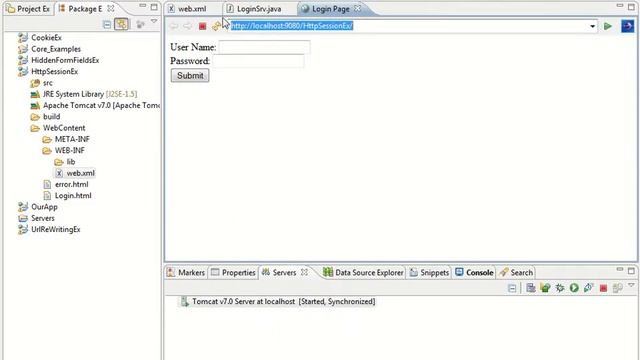 Welcome file & error page_Struts смотреть онлайн