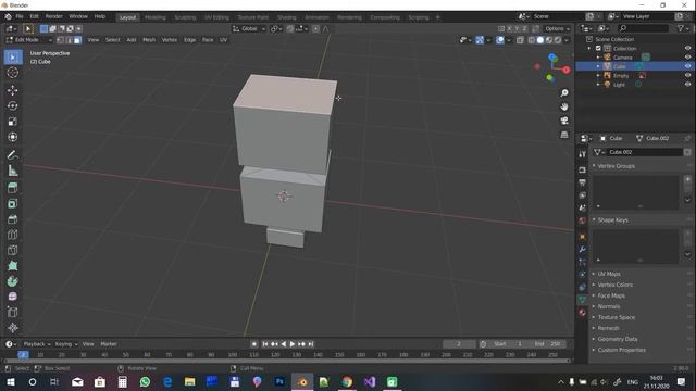 Создание 3d модели в Blender 3d за 15 минут. смотреть онлайн