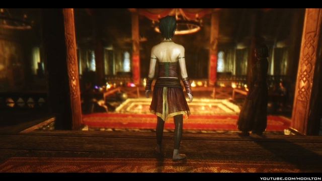 TES V - Skyrim Mods: West Wind Combat Series - Misfit Mage UNP