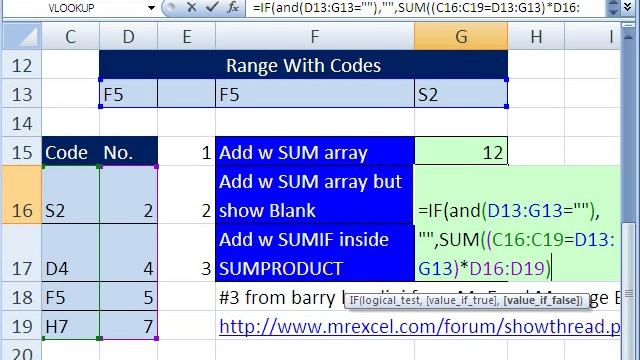 Excel Magic Trick 287: Lookup Adding - Array & Non-Array Formula смотреть онлайн