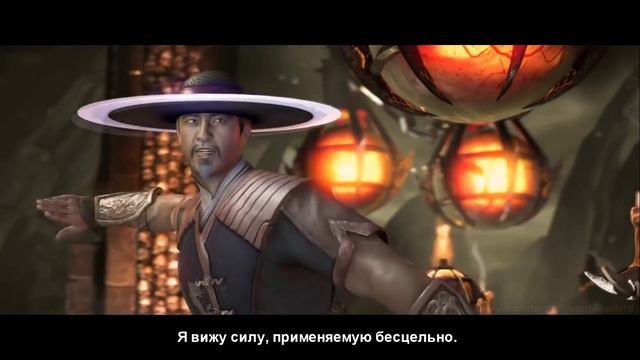 MK X - Kung Lao Диалоги на Русском (субтитры) смотреть онлайн