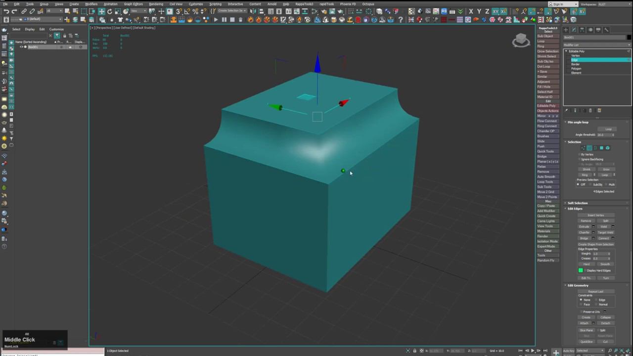 Dark Max №9 - 3dsmax 2020 + Octopus chamfer in - смотреть онлайн