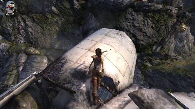 Tomb Raider (Лара Крофт). Прохождение. Серия 7. Самолет смотреть онлайн