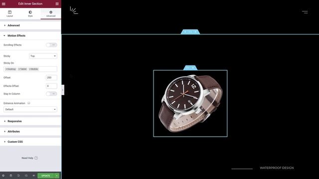 Sticky Inner Section Improvements in Elementor Pro смотреть онлайн
