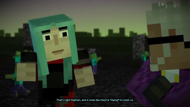 Minecraft: Story Mode - Chicken-sized Zombies смотреть онлайн