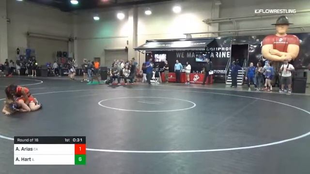 112 Lbs Round Of 16 Ashlyn Arias Team California Vs Amiyah Hart Team Illinois смотреть онлайн